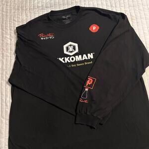 Primitive x Kikkoman Long Sleeve Graphic Tee – Size 3xl – Black